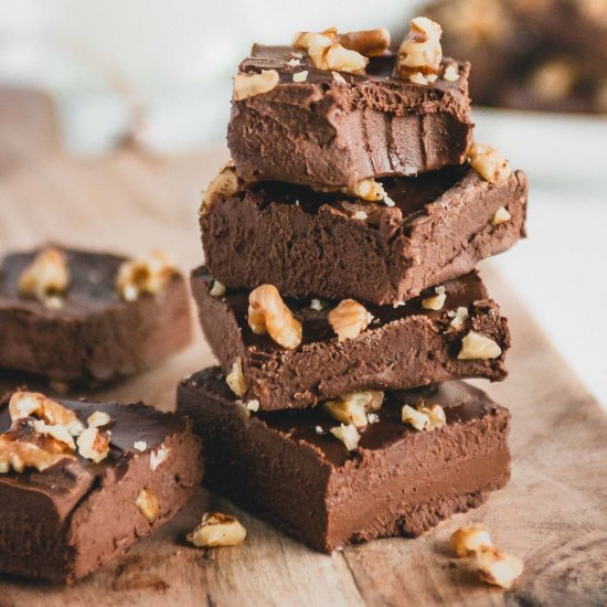 Vegan Fudge (Keto & Paleo)