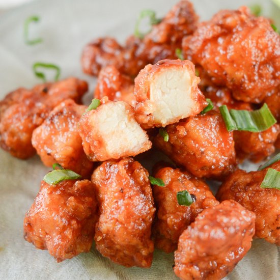 Honey BBQ Boneless Wings