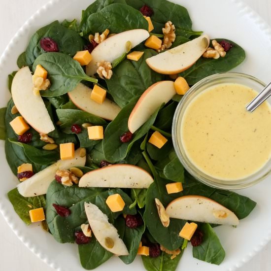 spinach apple salad