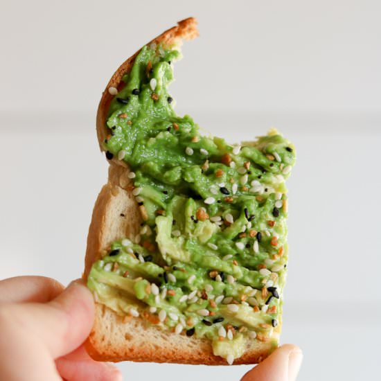 Everything Bagel Avocado Toast