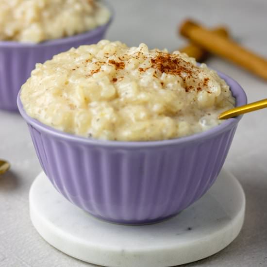 Instant Pot Rice Pudding