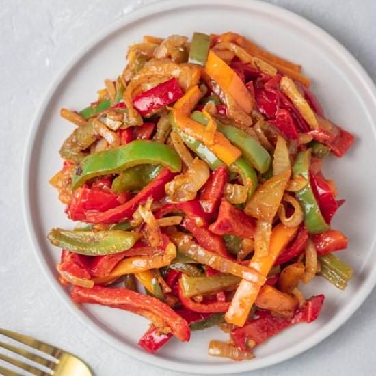 Sauteed Peppers and Onions