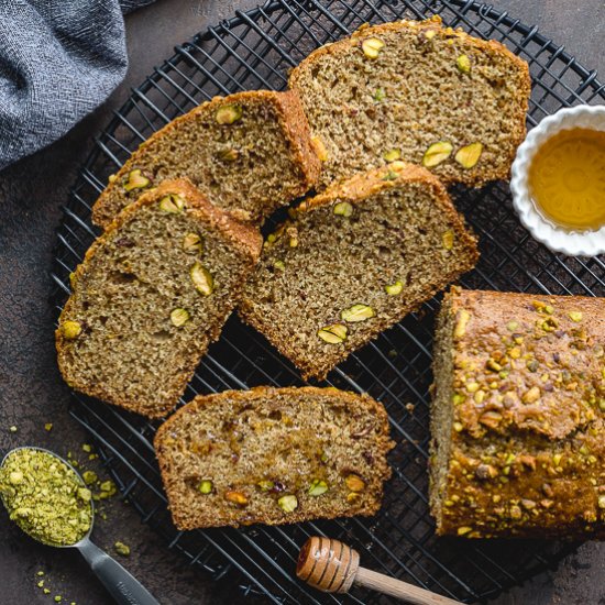 Grapefruit Pistachio Cake