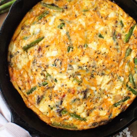 Smoked Salmon Frittata