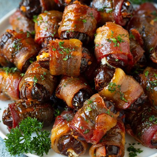 Bacon Wrapped Dates