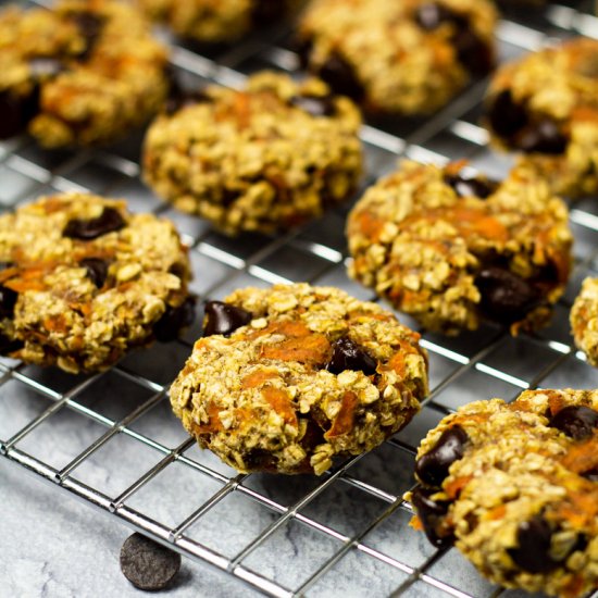 Carrot Cake Breakfast Cookies