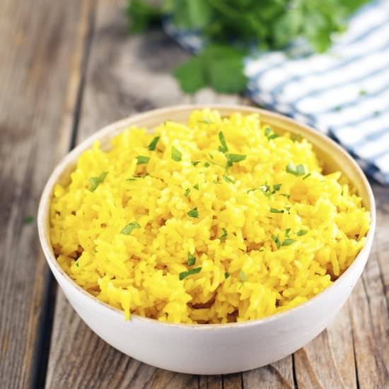 (Simple) Turmeric Yellow Rice