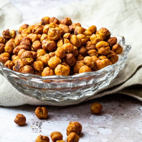 Crispy Oil-free Chickpeas