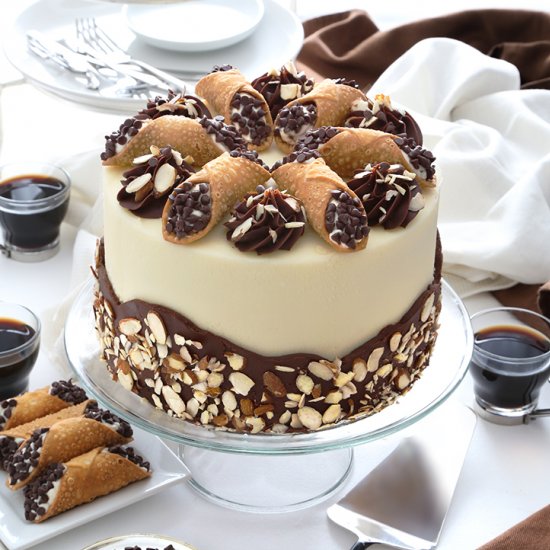 Cannoli Cake