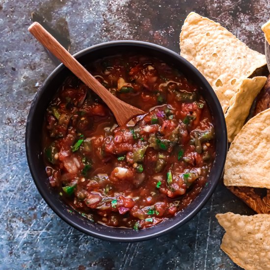 Restaurant-Style Blender Salsa