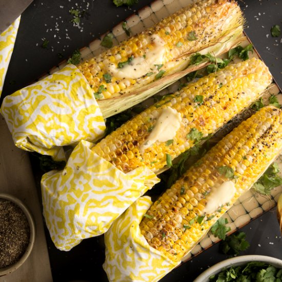 Grilled Corn on the Cob