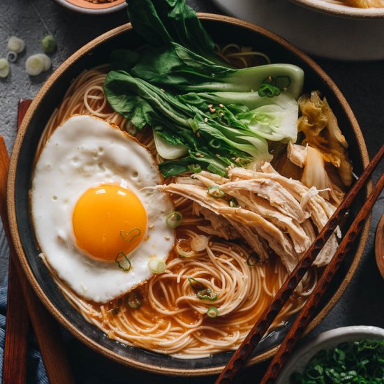 15-Minute Korean Noodle Soup