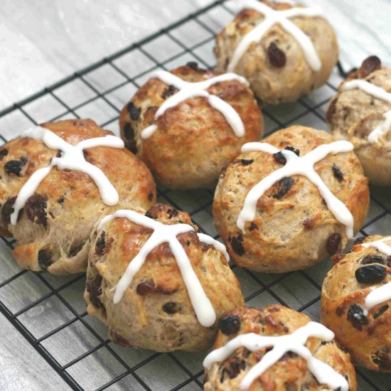 Hot cross buns