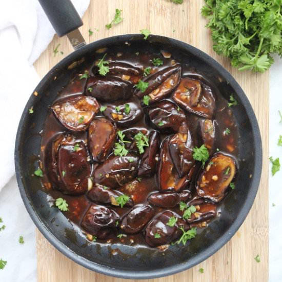 Roasted Baby Eggplant (Aubergine)