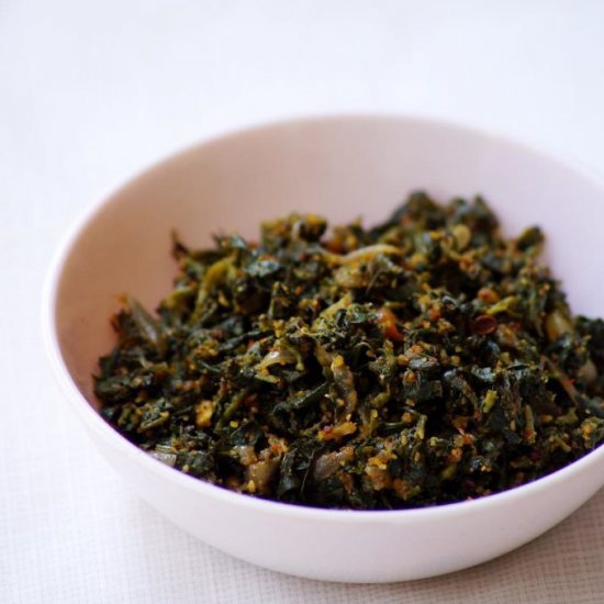 Water Amaranth Leaves Stir Fry