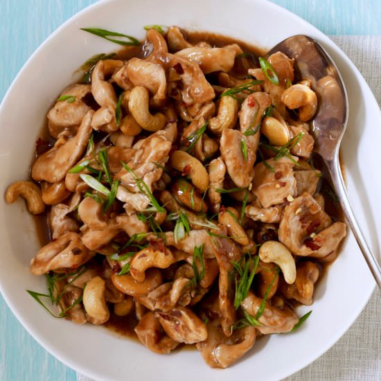 Authentic Cashew Chicken