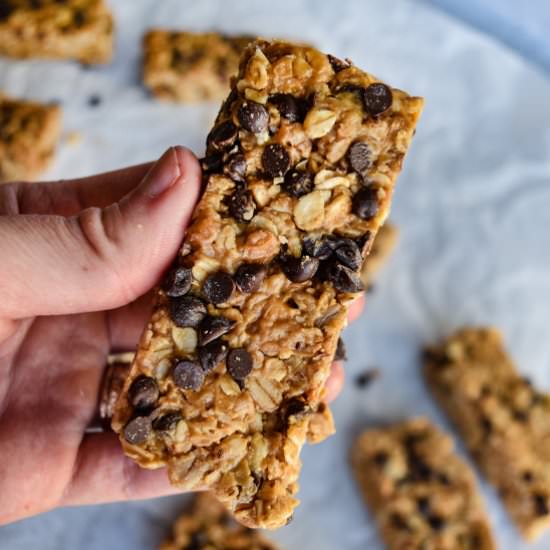 Peanut Butter Granola Bars