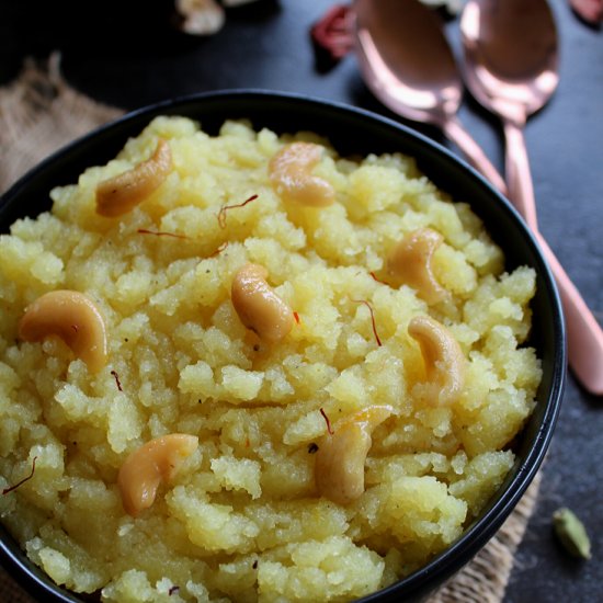 Instant Pot Sooji halwa