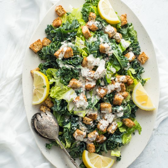 Vegan Caesar Salad