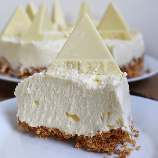 White Toblerone Cheesecake