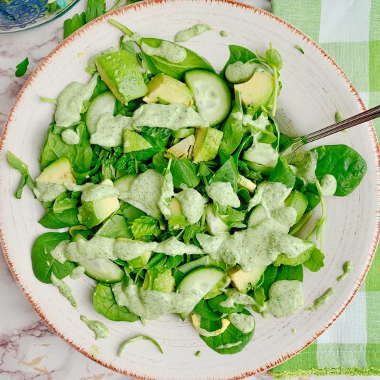 Going Green Goddess Salad