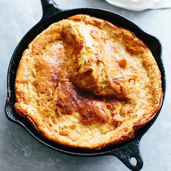 Oatmeal Dutch Baby Pancake