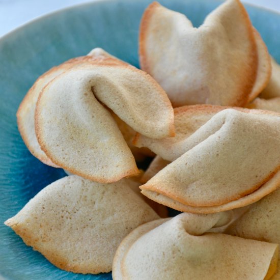 Homemade Fortune Cookies