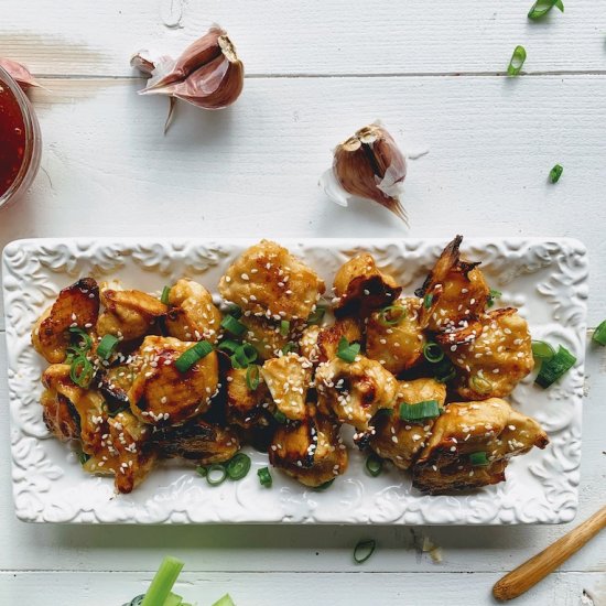 Maple Garlic Cauliflower Wings