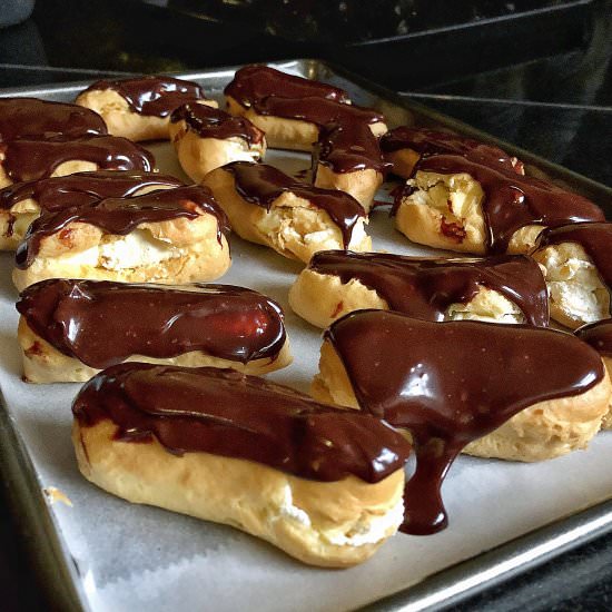 Gluten Free Choux Eclairs