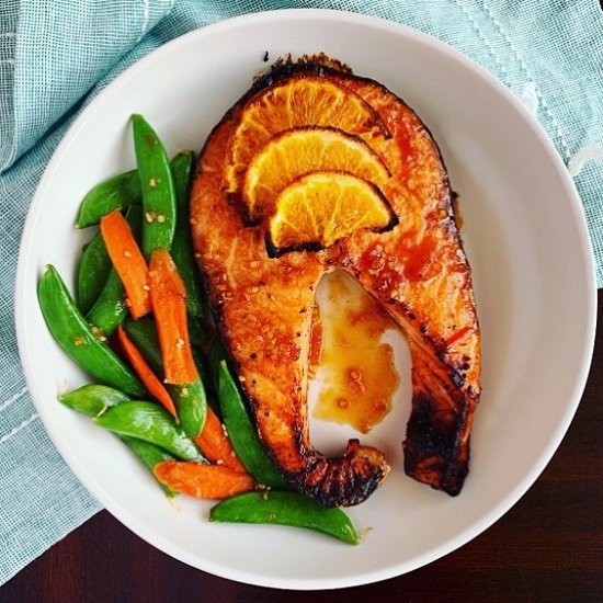 Orange Ginger Salmon