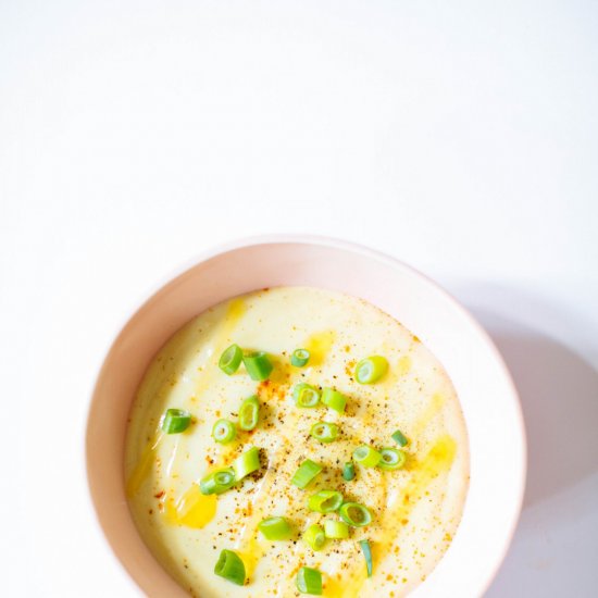 Plant-Based Leek and Potato Soup