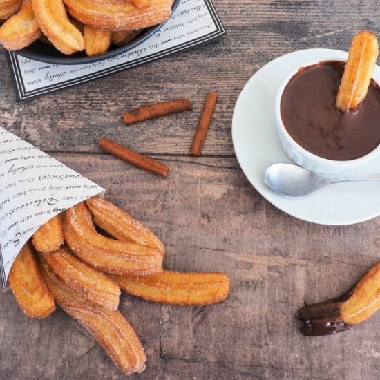 Churros de Christophe Michalak