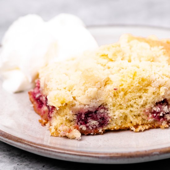 German Cherry Crumble