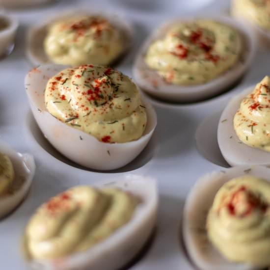 Vegan Deviled Eggs