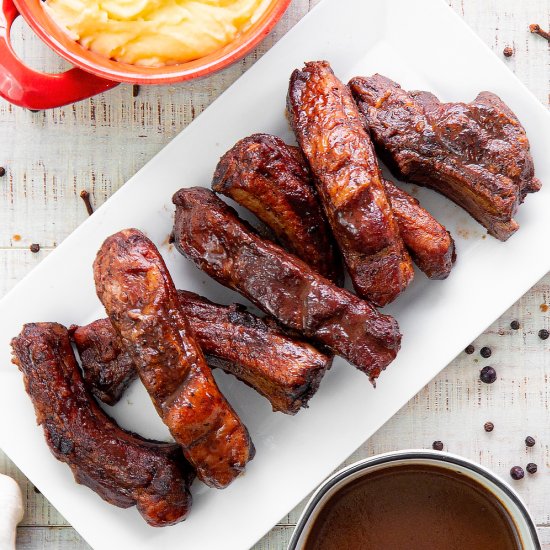 SOUS VIDE PORK RIBS