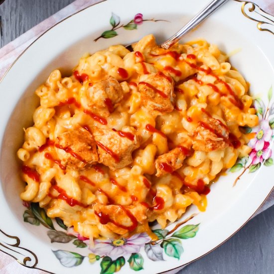 Buffalo Chicken Mac and Cheese