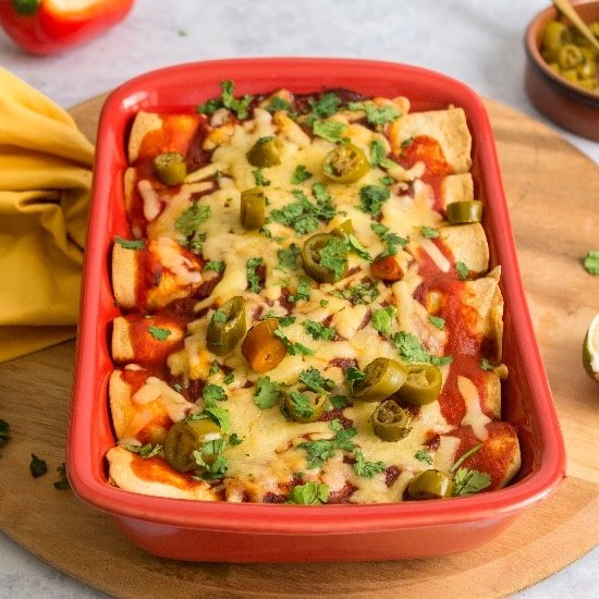 Vegetarian Enchiladas Recipe