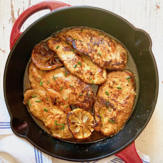 Easy Honey-Dijon Chicken Cutlets