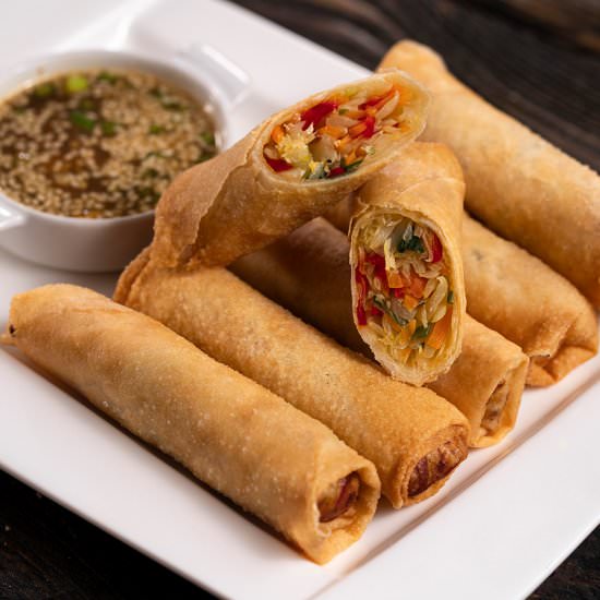 Vegetable Egg Rolls-Fried or Baked