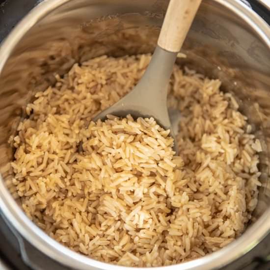 Instant Pot Brown Rice