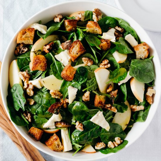 Winter Spinach Salad