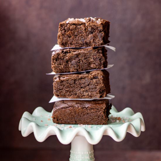 Sweet and Salty Chickpea Brownies