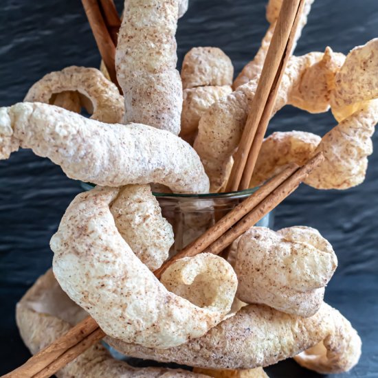 Keto Churro Pork Rinds