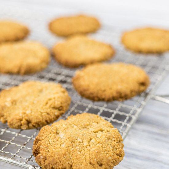 Keto Almond Flour Shortbread Cookie