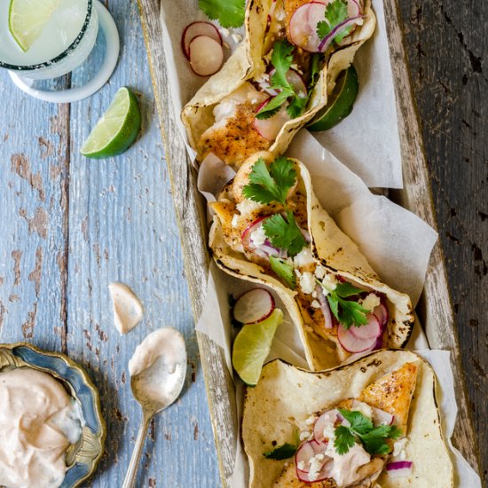 10 Minute Fish Tacos