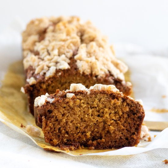 Gluten-free buckwheat coffee cake