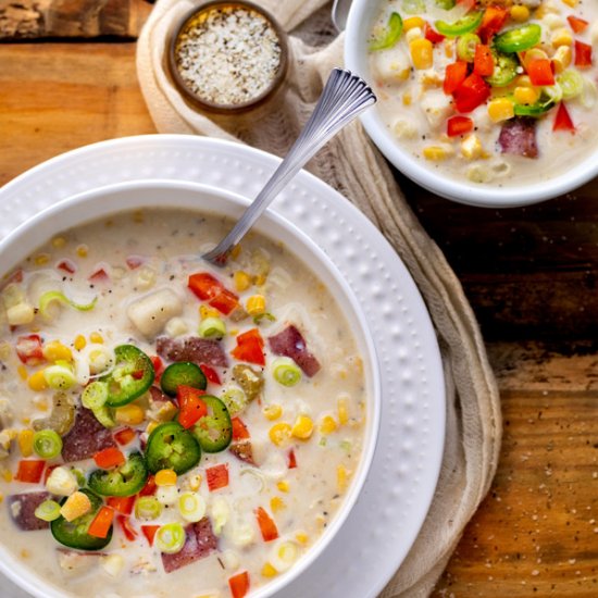 Sweet Corn Chowder Recipe