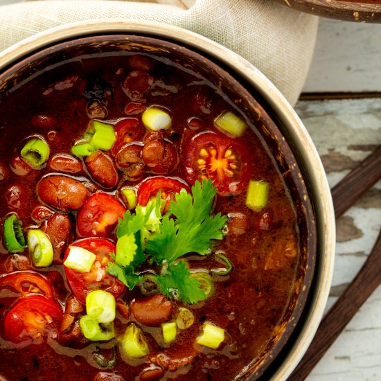 Slow Cooker Texas Pinto Beans