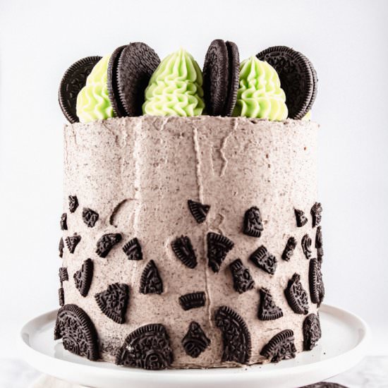 Mint Cookies & Cream Cake