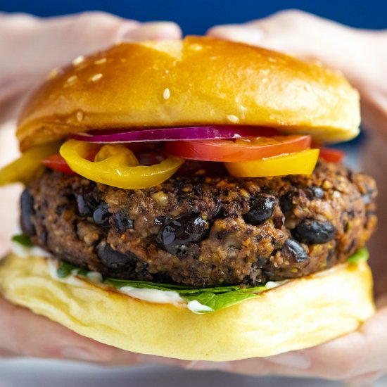 Extra Easy Black Bean Burgers